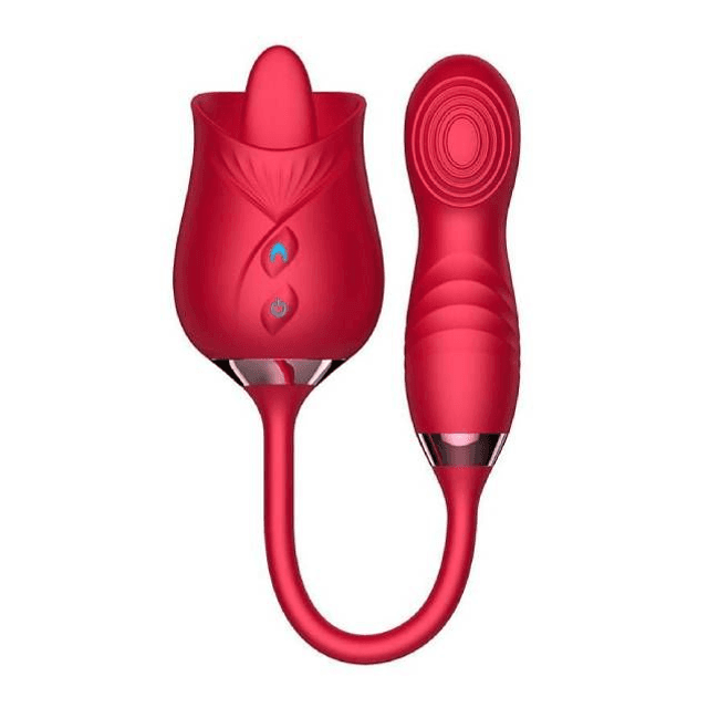 Vibrador Rosinha com Língua e Pulsação